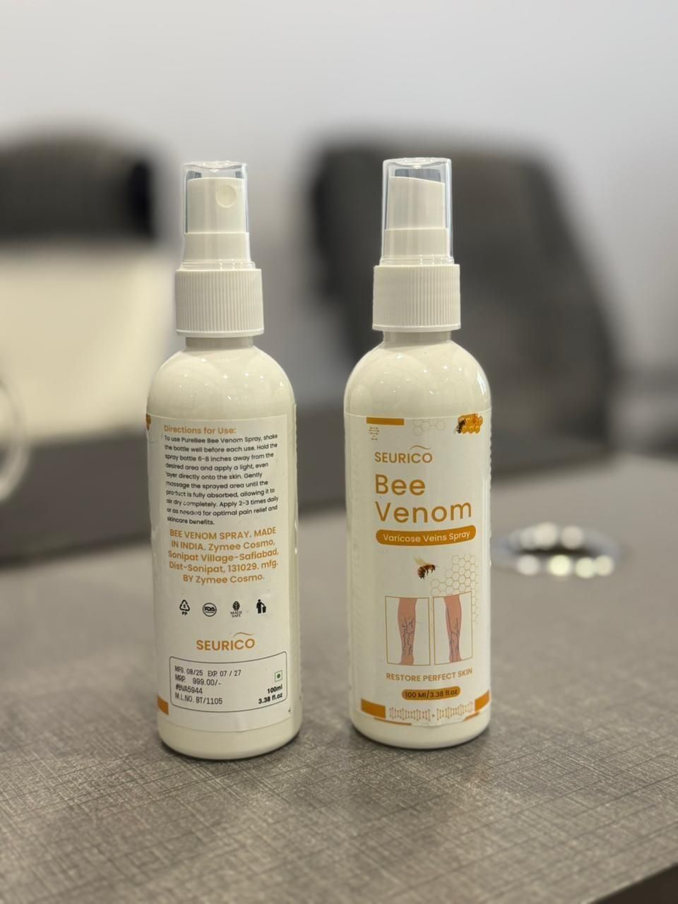 Bee Venom Spider Veins Spray 100 ml each Pack of 2